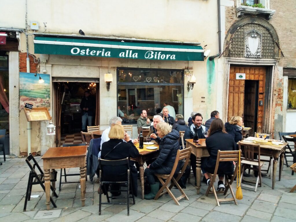 osteria alla bifora